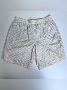 adidas Graphics Monogram Allover Print Shorts | Sand Strata | Men's - Size Large